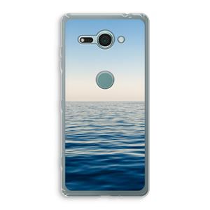 CaseCompany Water horizon: Sony Xperia XZ2 Compact Transparant Hoesje