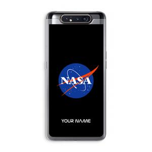 CaseCompany NASA: Samsung Galaxy A80 Transparant Hoesje