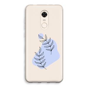CaseCompany Leaf me if you can: Xiaomi Redmi 5 Transparant Hoesje