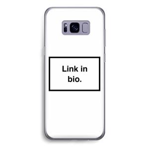 CaseCompany Link in bio: Samsung Galaxy S8 Transparant Hoesje