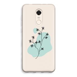 CaseCompany Love your petals: Xiaomi Redmi 5 Transparant Hoesje