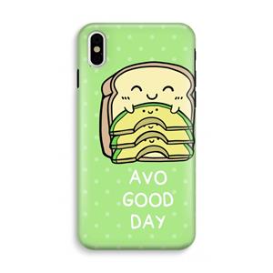 CaseCompany Avo Good Day: iPhone XS Tough Case