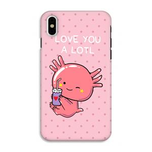 CaseCompany Love You A Lotl: iPhone XS Tough Case