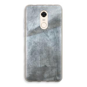 CaseCompany Grey Stone: Xiaomi Redmi 5 Transparant Hoesje