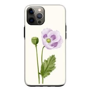 CaseCompany Purple poppy: iPhone 12 Pro Tough Case