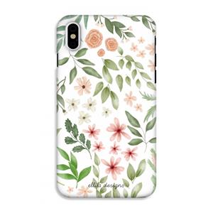 CaseCompany Botanical sweet flower heaven: iPhone XS Tough Case