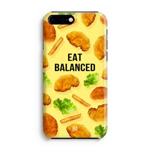 CaseCompany Eat Balanced: Volledig Geprint iPhone 7 Plus Hoesje