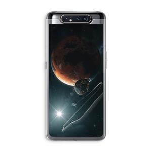 CaseCompany Mars Renaissance: Samsung Galaxy A80 Transparant Hoesje