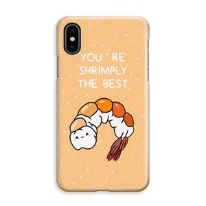 CaseCompany You're Shrimply The Best: iPhone XS Max Volledig Geprint Hoesje
