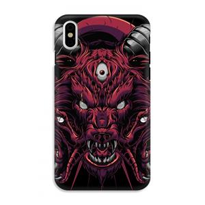 CaseCompany Hell Hound and Serpents: iPhone XS Tough Case