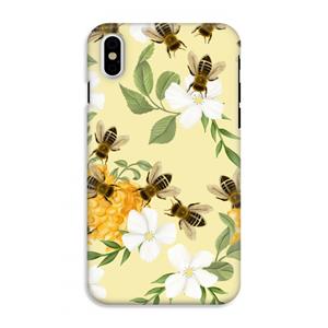 CaseCompany No flowers without bees: iPhone XS Tough Case