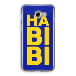 CaseCompany Habibi Blue: Samsung Galaxy A5 (2017) Transparant Hoesje