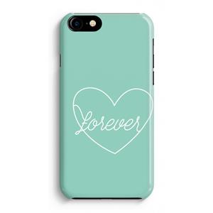 CaseCompany Forever heart pastel: Volledig Geprint iPhone 7 Plus Hoesje