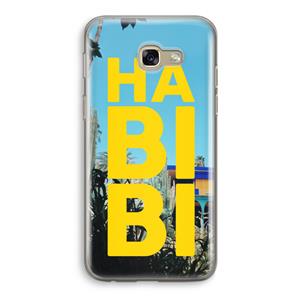 CaseCompany Habibi Majorelle : Samsung Galaxy A5 (2017) Transparant Hoesje