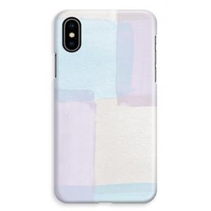 CaseCompany Square pastel: iPhone XS Max Volledig Geprint Hoesje