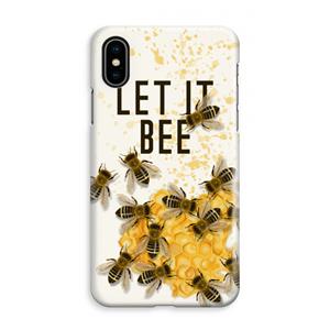 CaseCompany Let it bee: iPhone XS Max Volledig Geprint Hoesje