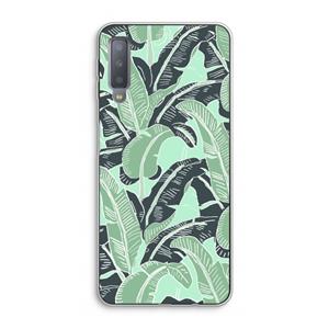 CaseCompany This Sh*t Is Bananas: Samsung Galaxy A7 (2018) Transparant Hoesje