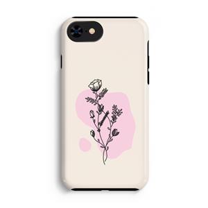 CaseCompany Roses are red: iPhone 8 Tough Case