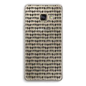 CaseCompany Crazy shapes: Samsung Galaxy A3 (2016) Transparant Hoesje