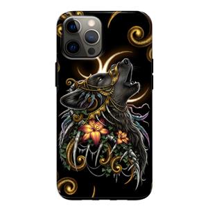 CaseCompany Huilende Wolf: iPhone 12 Pro Tough Case