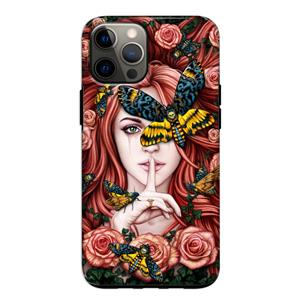 CaseCompany Lady Moth: iPhone 12 Pro Tough Case