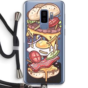 CaseCompany Diet Coke Please: Samsung Galaxy S9 Plus Transparant Hoesje met koord