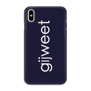 CaseCompany Gijweet: iPhone XS Tough Case