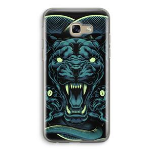 CaseCompany Cougar and Vipers: Samsung Galaxy A5 (2017) Transparant Hoesje