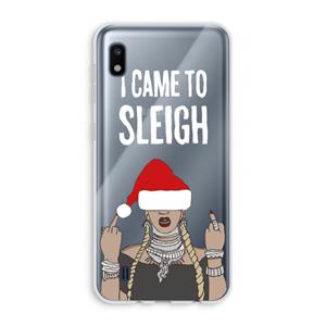 CaseCompany Came To Sleigh: Samsung Galaxy A10 Transparant Hoesje