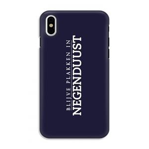 CaseCompany Blijve plakken in Negenduust: iPhone XS Tough Case