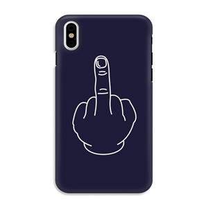 CaseCompany F**k U: iPhone XS Tough Case