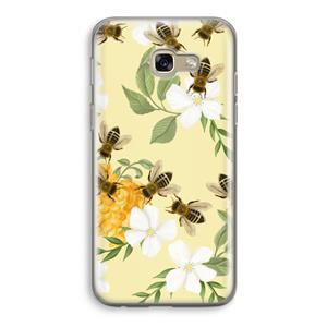CaseCompany No flowers without bees: Samsung Galaxy A5 (2017) Transparant Hoesje