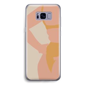 CaseCompany Bikini body: Samsung Galaxy S8 Transparant Hoesje