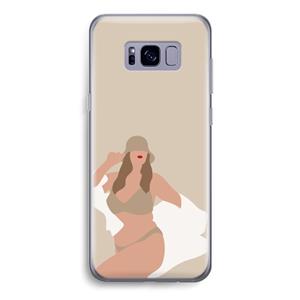 CaseCompany One of a kind: Samsung Galaxy S8 Transparant Hoesje