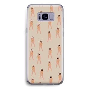 CaseCompany You're so golden: Samsung Galaxy S8 Transparant Hoesje