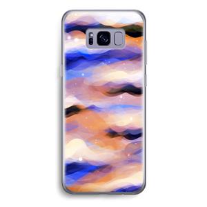 CaseCompany Donkere Wolken: Samsung Galaxy S8 Transparant Hoesje