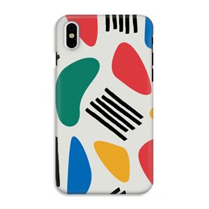 CaseCompany Illustratieve pop 1: iPhone XS Tough Case