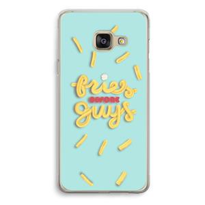 CaseCompany Always fries: Samsung Galaxy A3 (2016) Transparant Hoesje