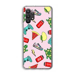 CaseCompany Things Jamie Loves: Samsung Galaxy A32 5G Transparant Hoesje