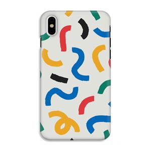 CaseCompany Illustratieve pop 2: iPhone XS Tough Case