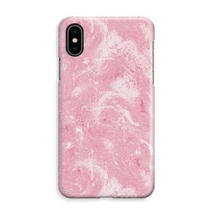CaseCompany Abstract Painting Pink: iPhone XS Max Volledig Geprint Hoesje