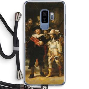 CaseCompany De Nachtwacht: Samsung Galaxy S9 Plus Transparant Hoesje met koord