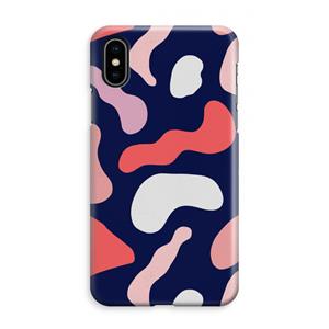 CaseCompany Memphis Shapes Pink: iPhone XS Max Volledig Geprint Hoesje