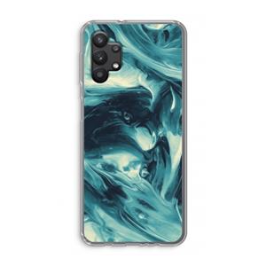 CaseCompany Dreaming About Whales: Samsung Galaxy A32 5G Transparant Hoesje