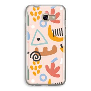 CaseCompany Abstract: Samsung Galaxy A5 (2017) Transparant Hoesje