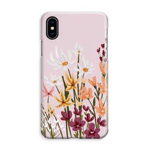 CaseCompany Painted wildflowers: iPhone XS Max Volledig Geprint Hoesje