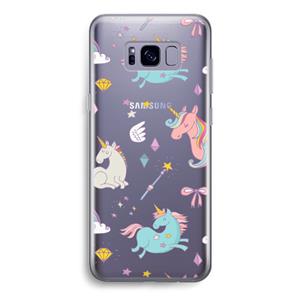 CaseCompany Fantasiewereld: Samsung Galaxy S8 Transparant Hoesje