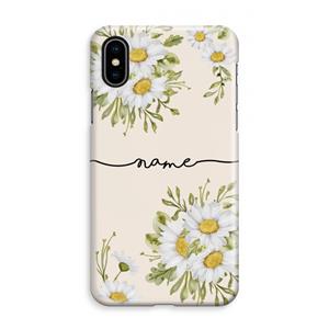 CaseCompany Daisies: iPhone XS Max Volledig Geprint Hoesje