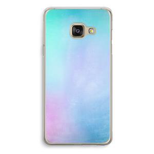 CaseCompany mist pastel: Samsung Galaxy A3 (2016) Transparant Hoesje