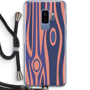CaseCompany Bast A: Samsung Galaxy S9 Plus Transparant Hoesje met koord